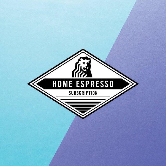 logo on blue and purple background