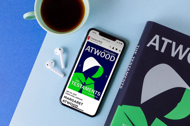 Literary Arts website Margaret Atwood