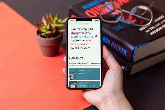 Literary Arts website mission statement