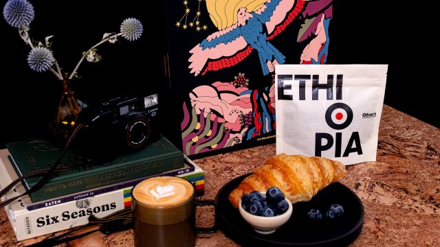 Oliver's Coffee Packaging, Ethiopia Bag