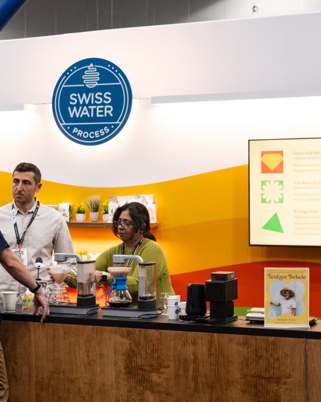 Swiss Water booth