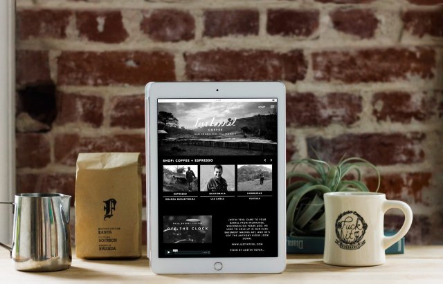 Website with swag