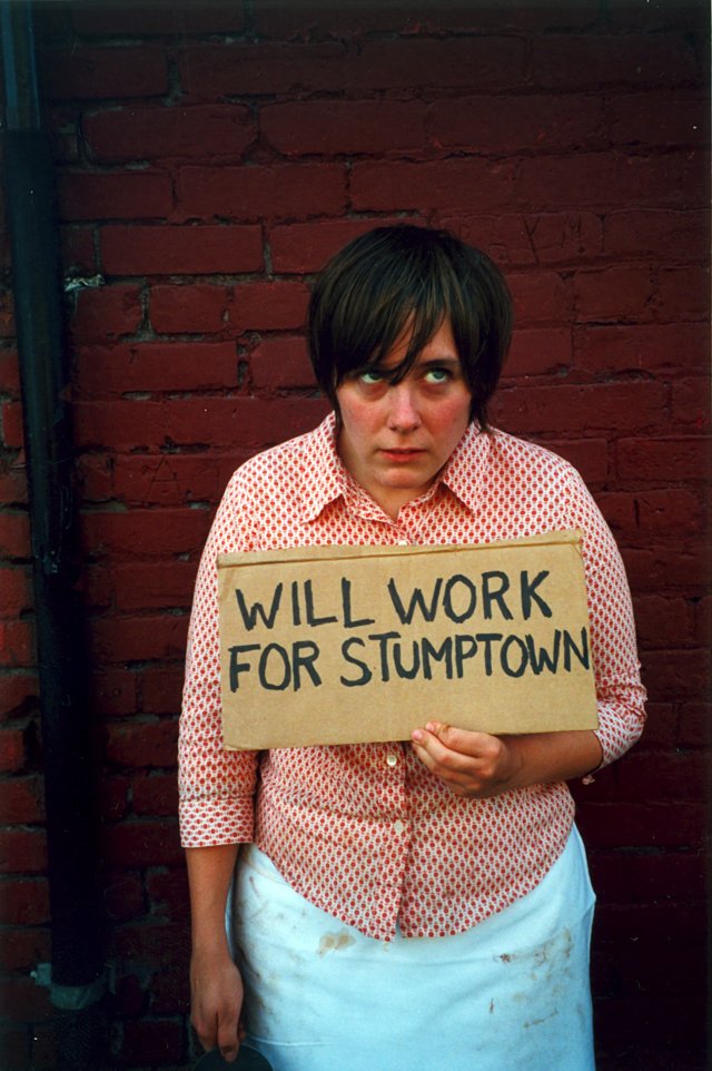 Will work for stumptown laura