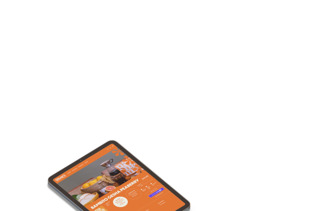 bambino gessa dark roast on iPad