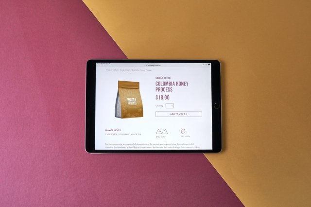 shop page