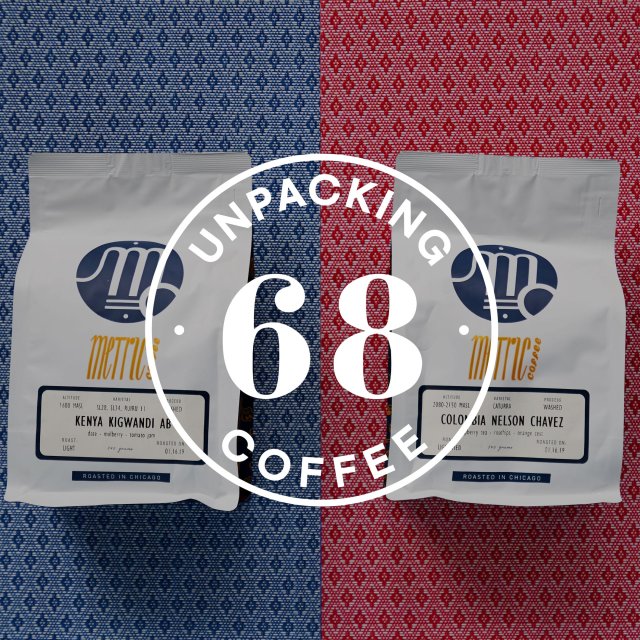 Unpacking Coffee Metric Episode Graphic