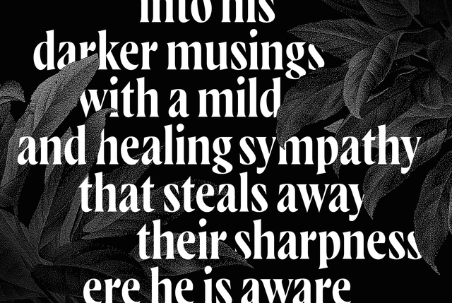 Example of Wayfinder typeface in use