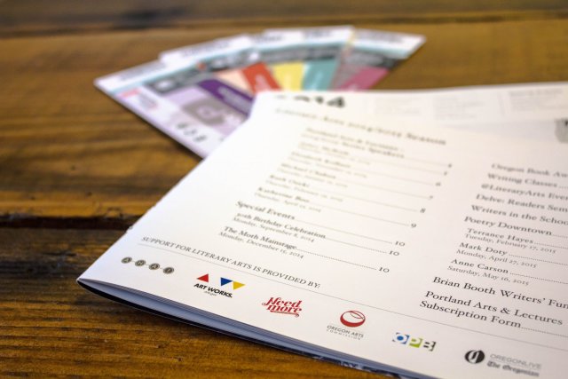 Literary Arts sponsorship