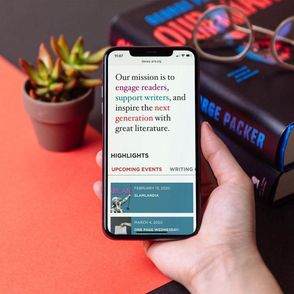 Literary Arts website mission statement