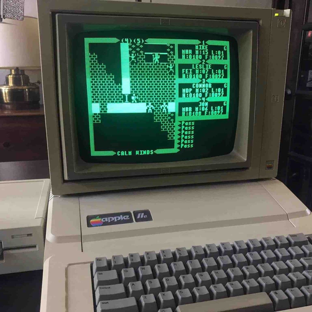 Transferring files to an Apple I Ie 0001