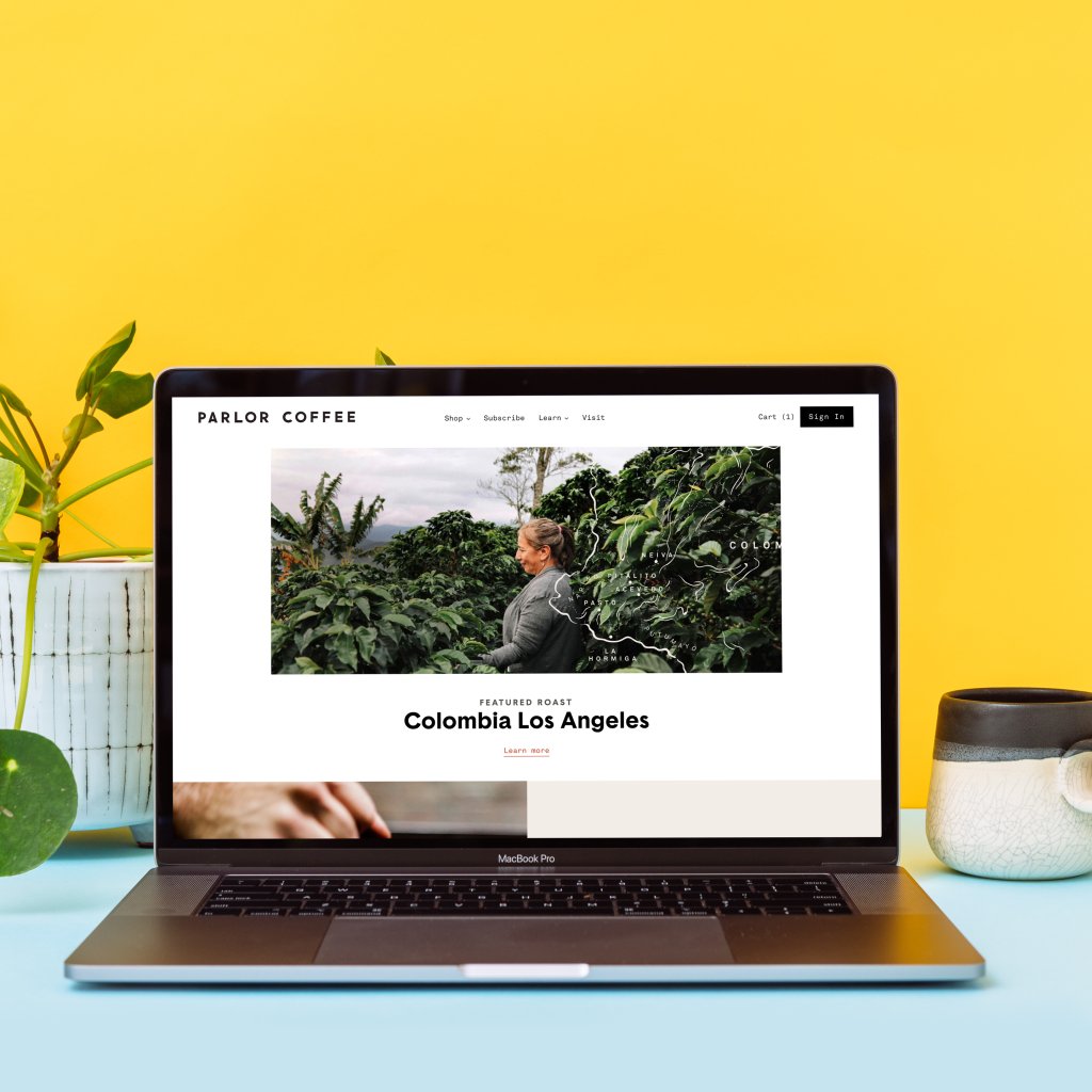 Parlor homepage
