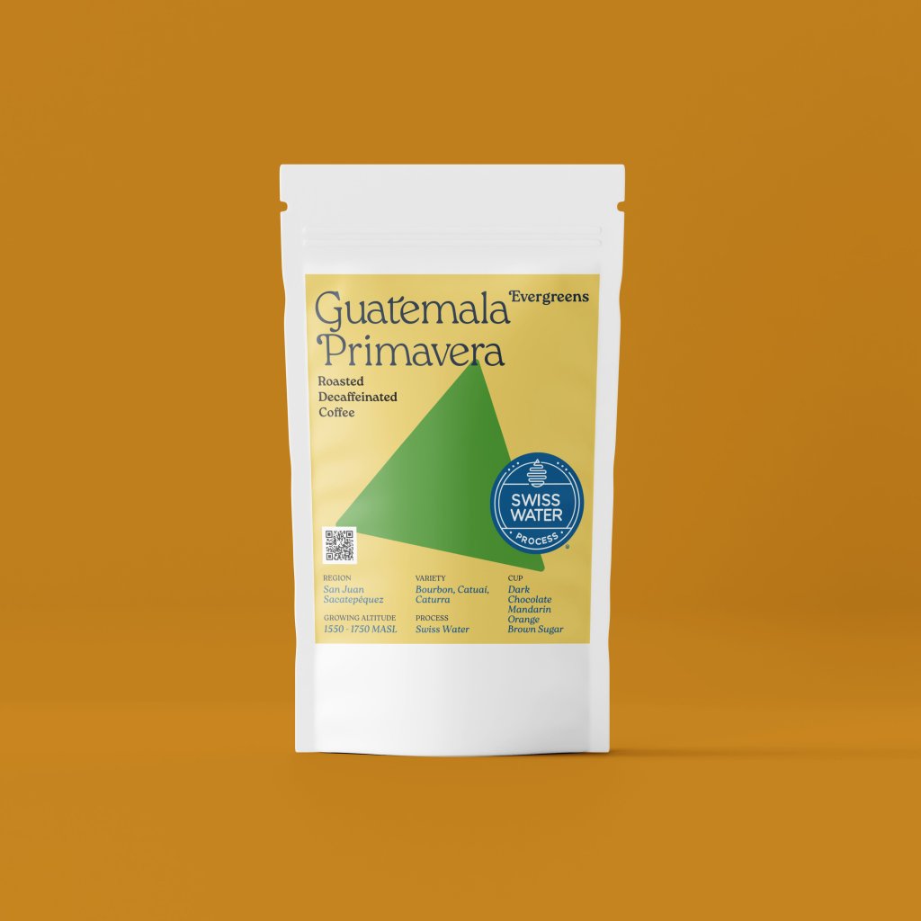 Sample bag label dusty evergreens