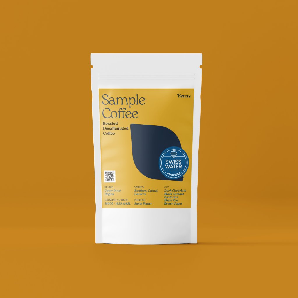 Sample bag label dusty fern