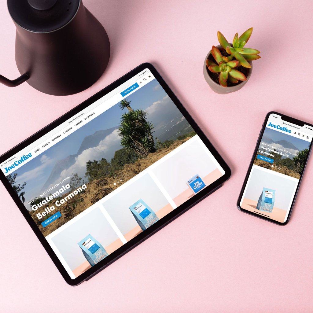 home page