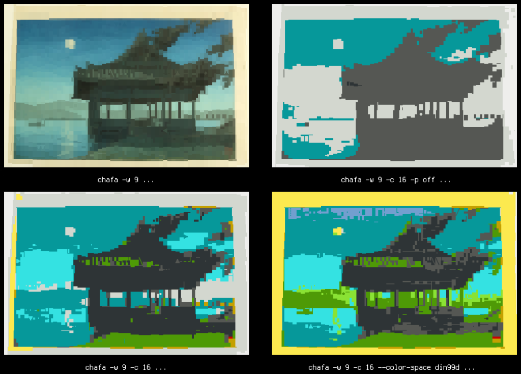 Chafa examples preproc