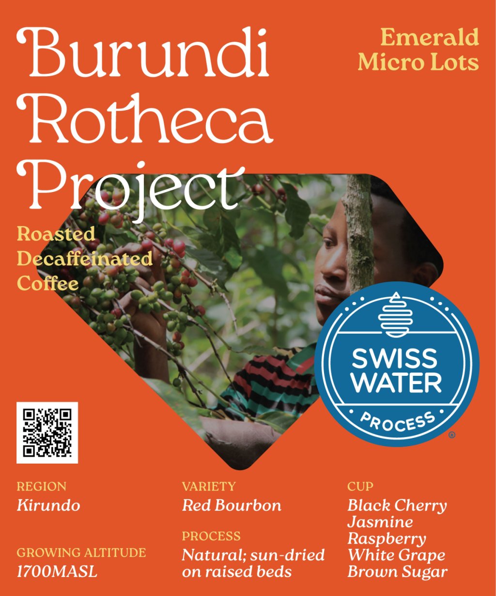 Coffee label emerald micro lots