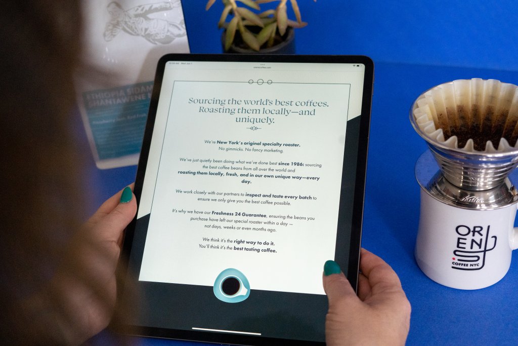 iPad sourcing page
