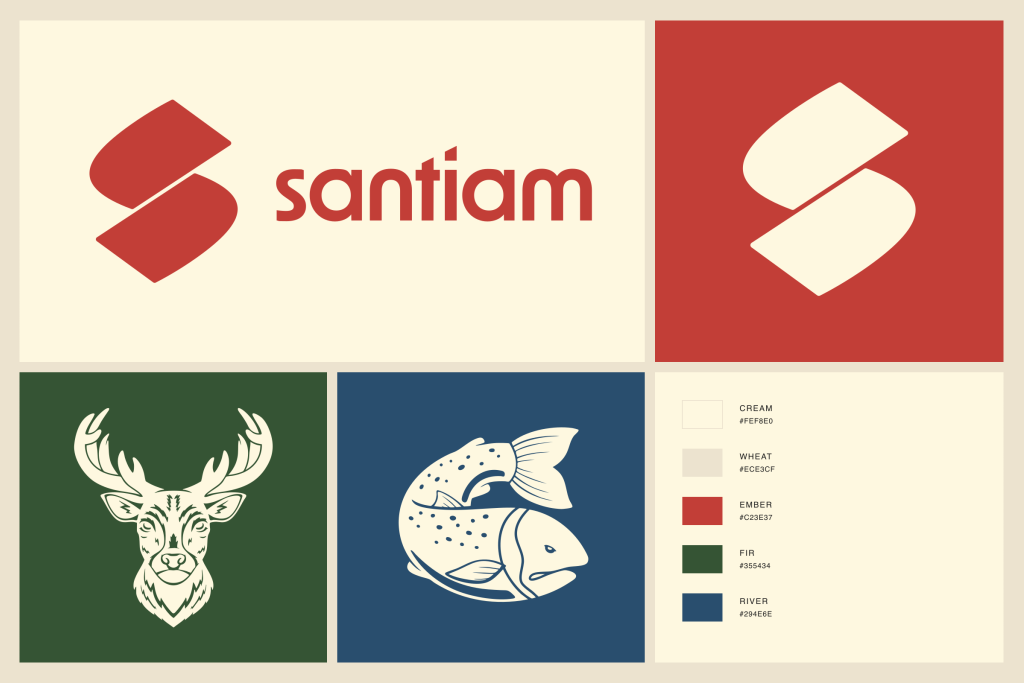 Santiam brand composition