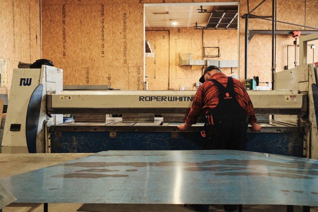 Santiam stayton shop large machine operation