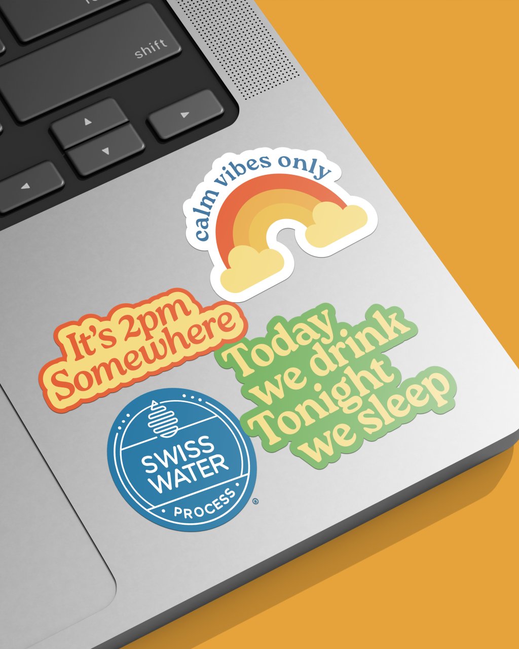 Swiss water decals computer