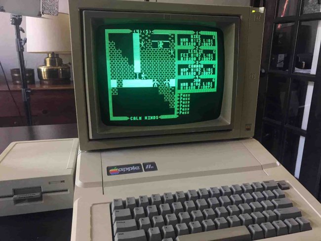 Transferring files to an Apple I Ie 0001