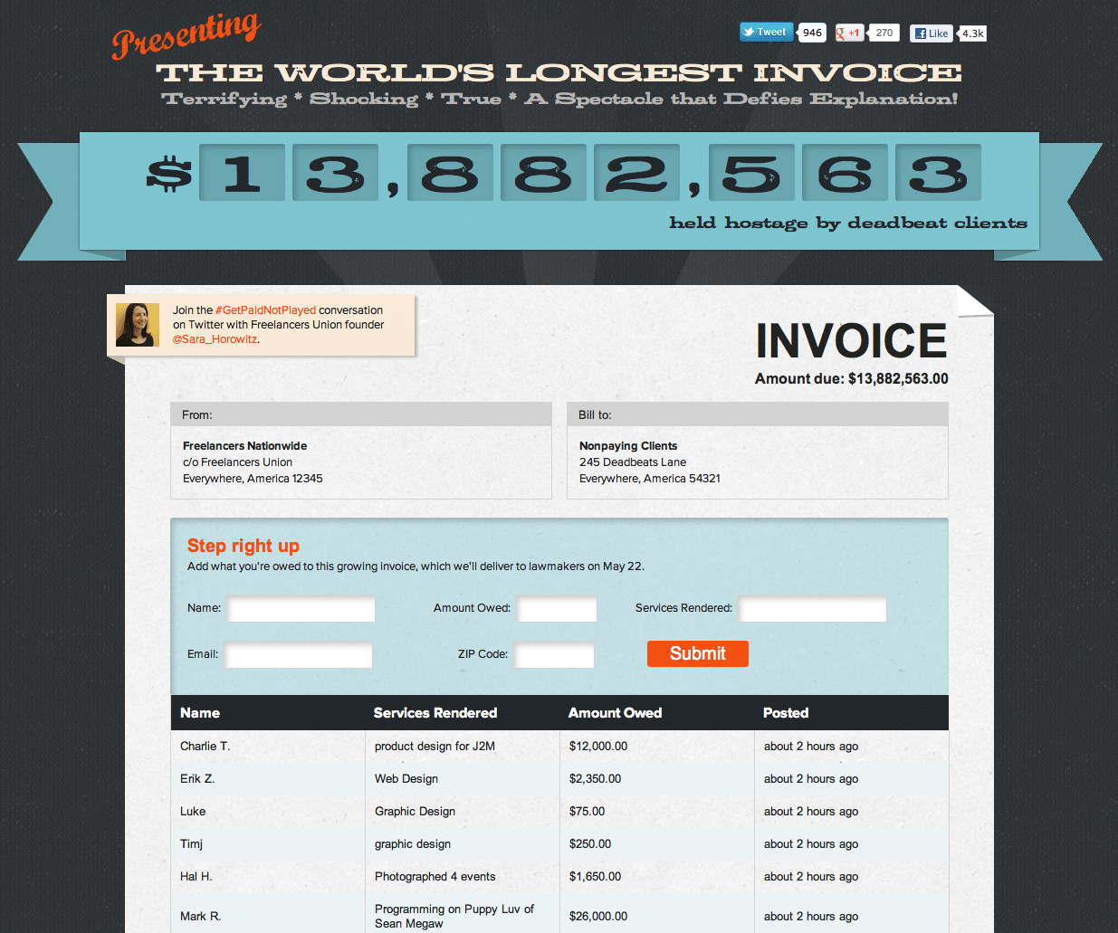 What the World's Longest Invoice Won't Teach You