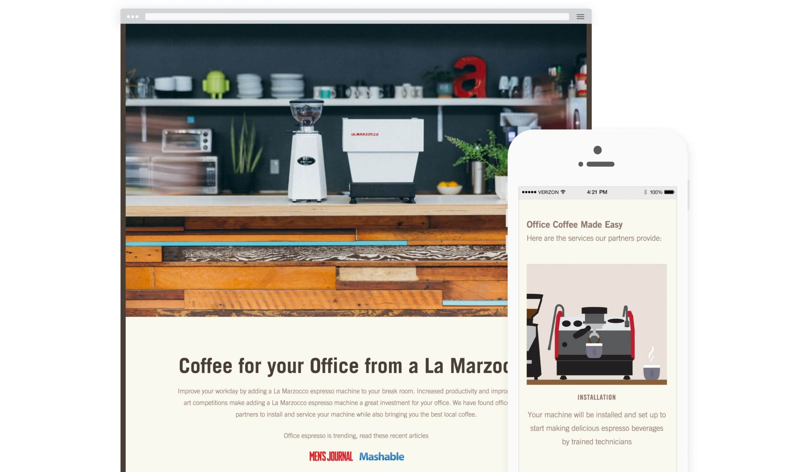 La Marzocco Office Coffee