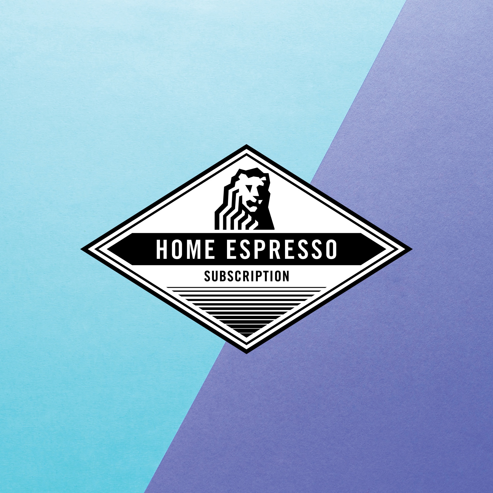 The La Marzocco Home Espresso Subscription badge designed by Needmore Designs