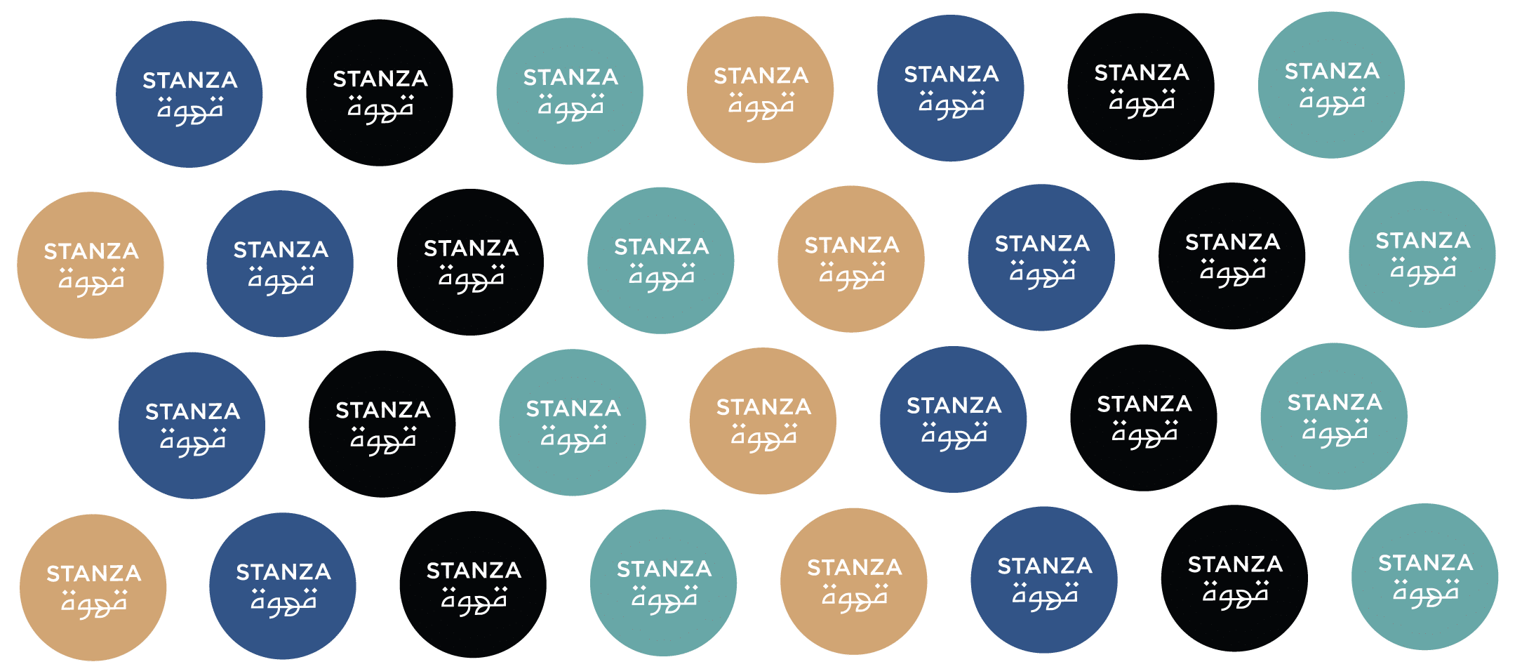 social media icons for stanza