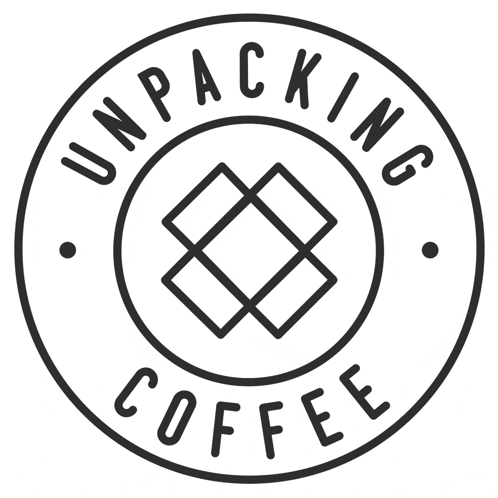Unpacking Coffee Logo Morph Animation