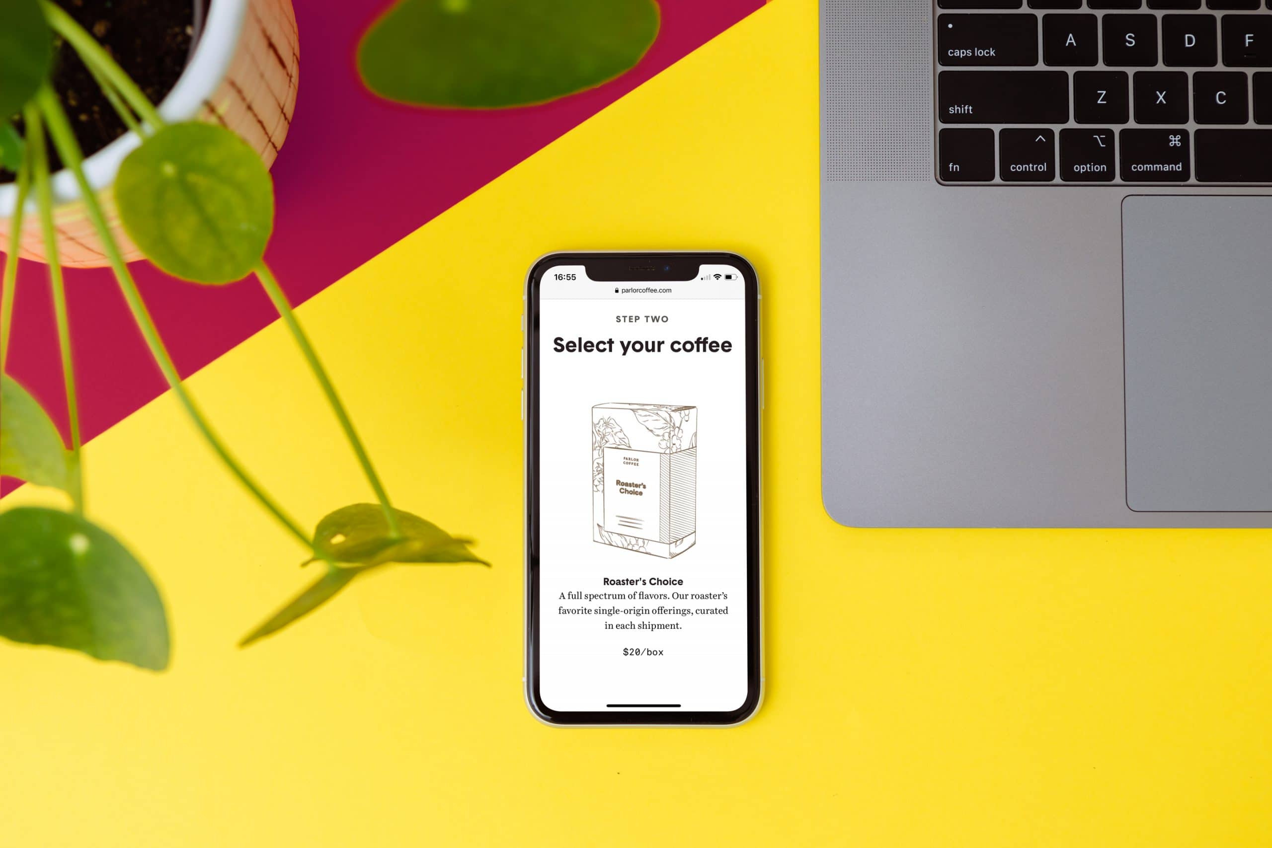 Parlor Subscription on iPhone