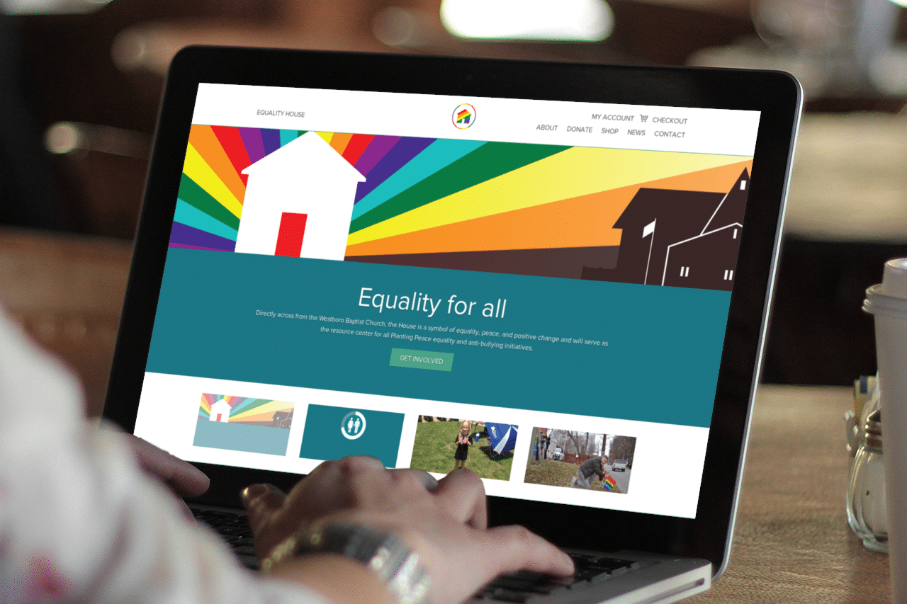 Equality House home page
