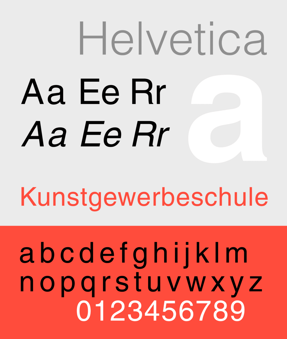 Helvetica in PDX